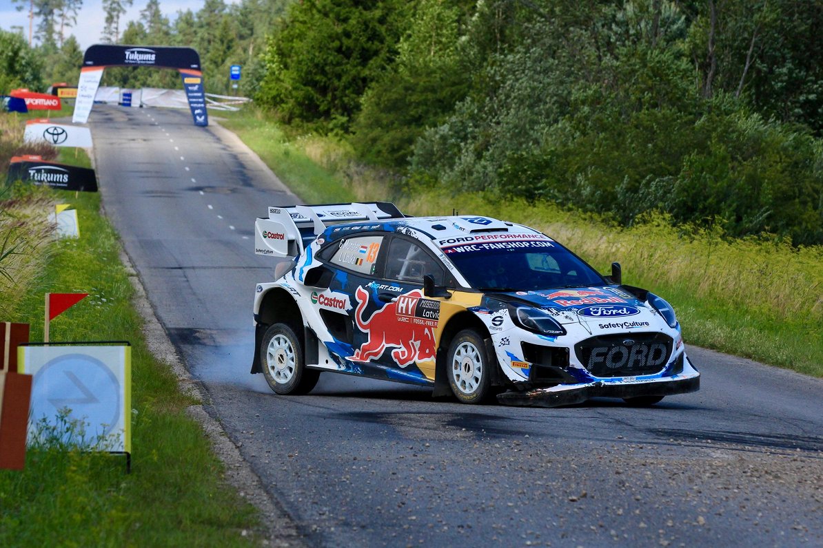 PHOTO: The World Rally Championship is being held for the primary time in Kurzeme