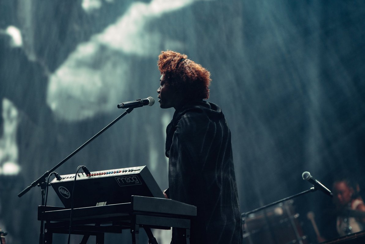 Bendžamins Klementains (Benjamin Clementine) festivālā &quot;Positivus 2024&quot;.