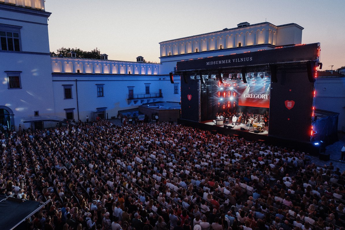 Gregorija Portera koncerts festivālā &quot;Midsummer Vilnius&quot;