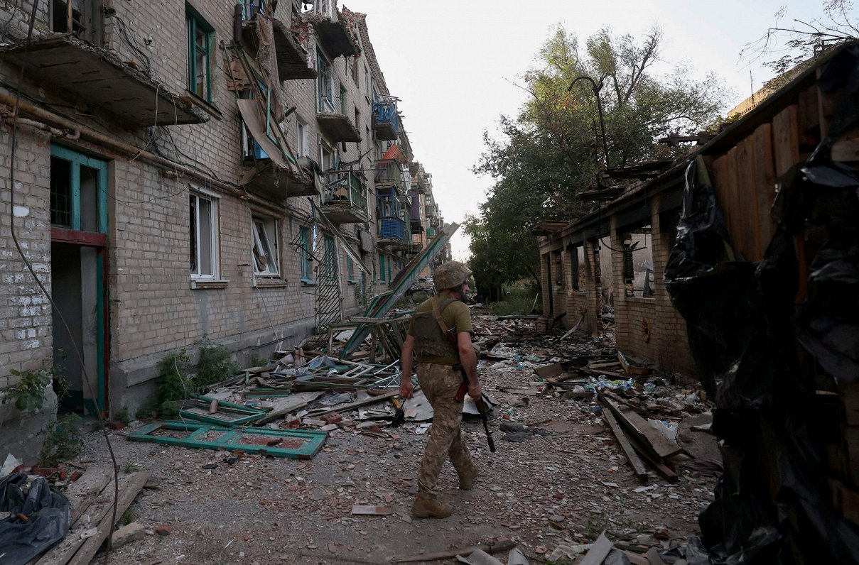 Боец ВСУ. Часов Яр, Донецкая область. 25.07.2024