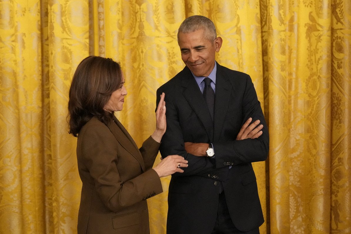 Kamala Harisa un Baraks Obama