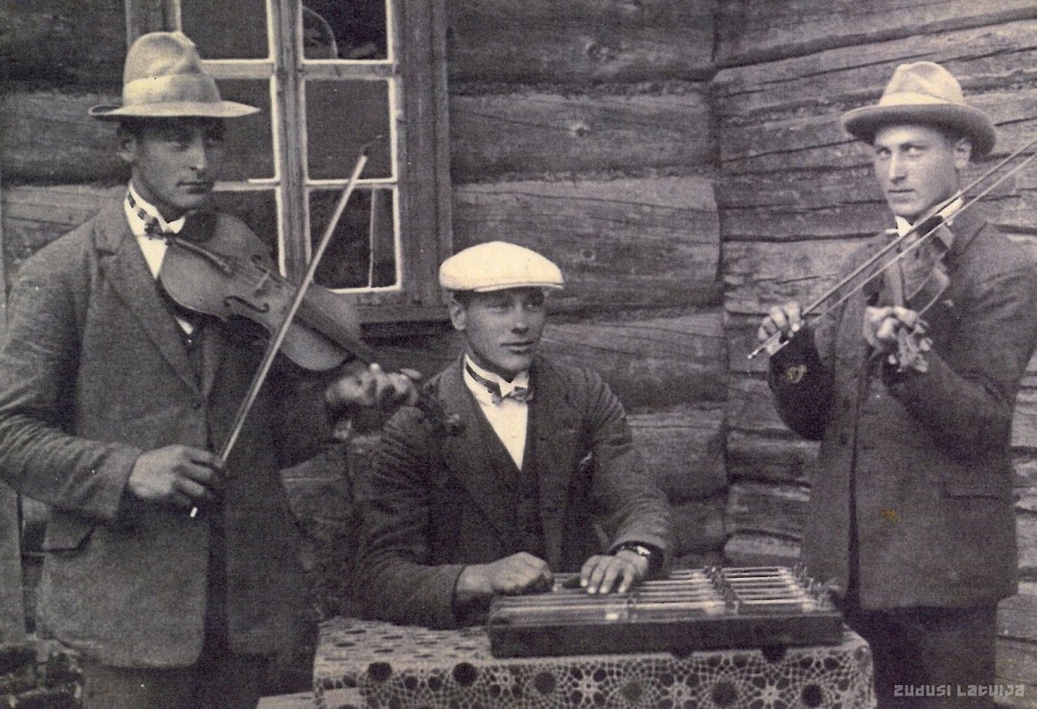 Lauku muzikanti 1920. gados