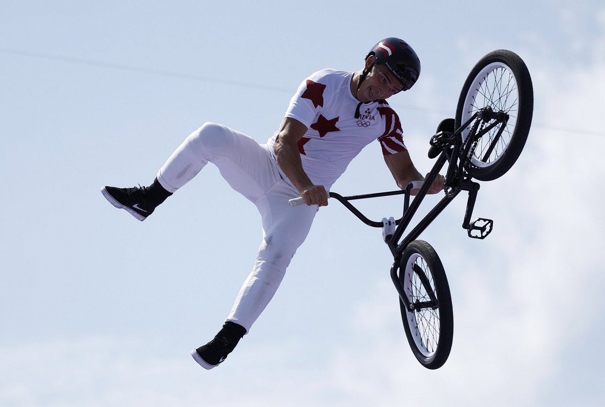 Olimpietis, BMX frīstailers Ernests Zēbolds: Es nesacenšos ar pārējiem, es sacenšos ar sevi