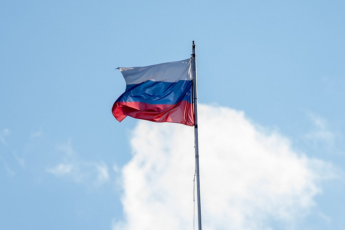 Krievijas karogs. Attēls ilustratīvs.