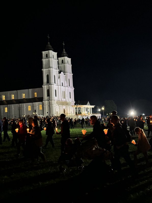 Aglona, Krustaceļš. 2024. gada 14. augusts.