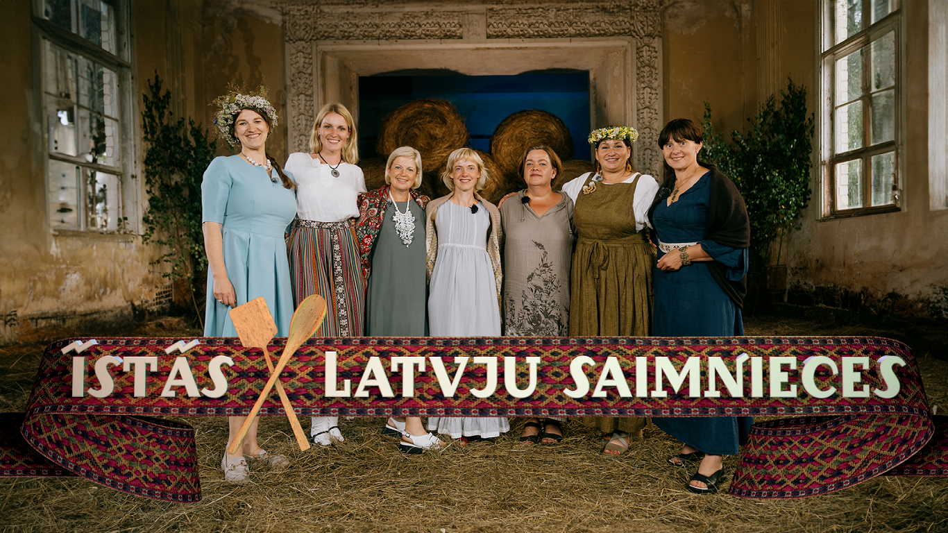 Raidījuma &quot;Īstās latvju saimnieces&quot; devītās sezonas dalībnieces.