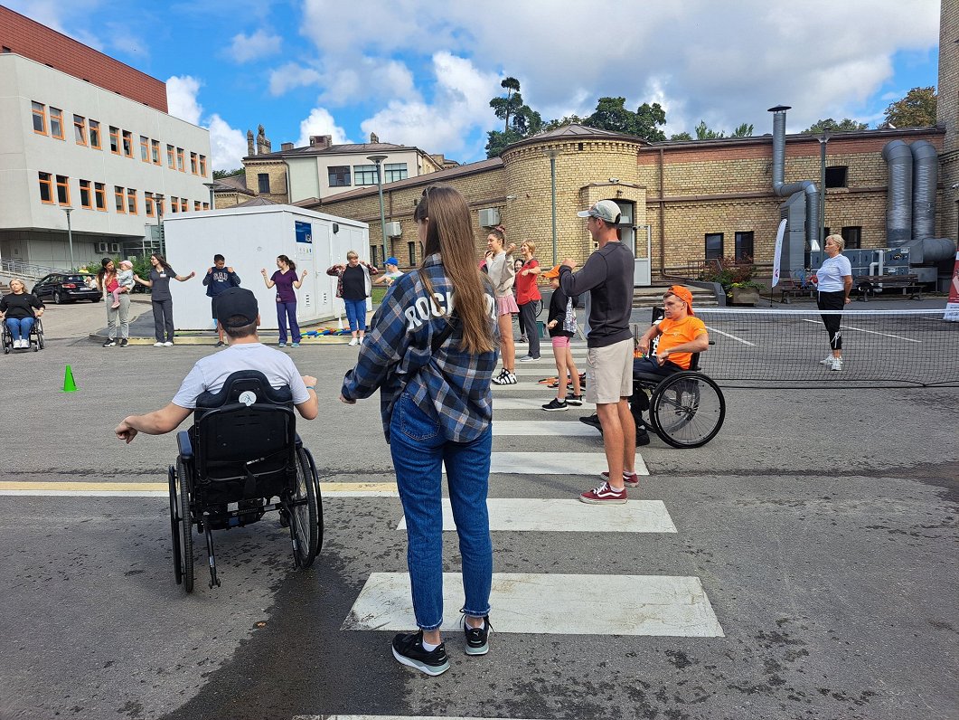 Parasporta diena Bērnu slimnīcā, 2024.