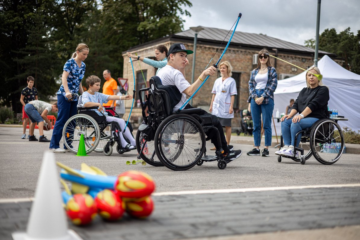 Parasporta diena Bērnu slimnīcā, 2024.