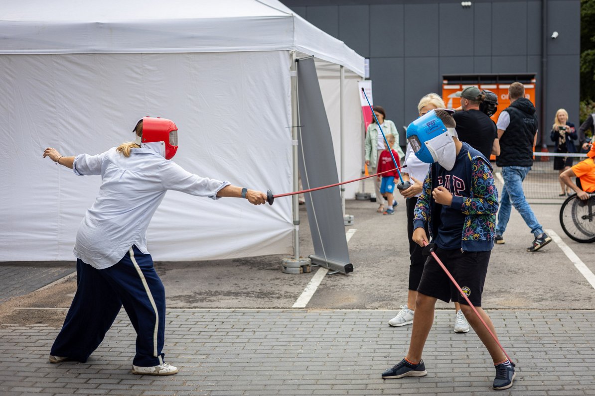 Parasporta diena Bērnu slimnīcā, 2024.