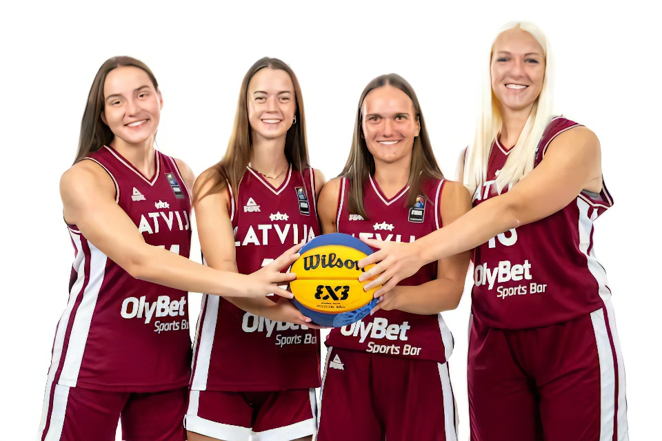 Latvijas 3x3 basketbolistes Eiropas kausa izcīņā