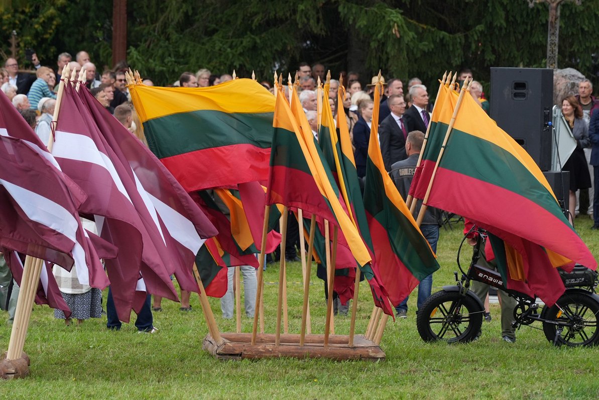 Baltijas ceļa atceres pasākums Lietuvā, Pasvalē