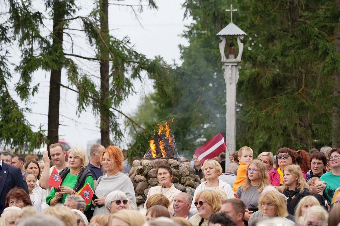 Baltijas ceļa atceres pasākums Lietuvā, Pasvalē