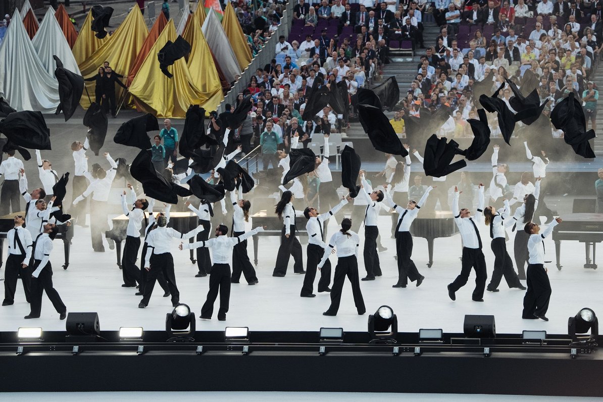 Parīzes paraolimpisko spēļu atklāšanas ceremonija