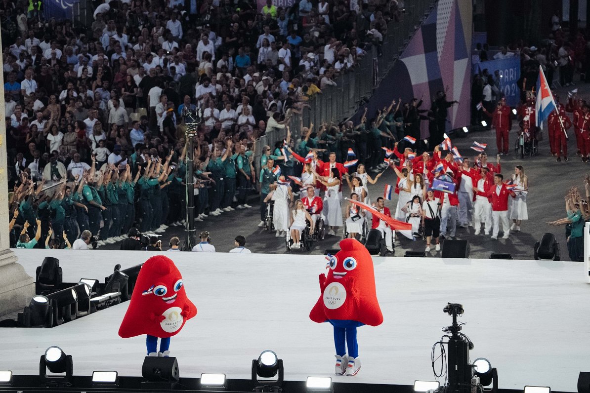 Parīzes paraolimpisko spēļu atklāšanas ceremonija