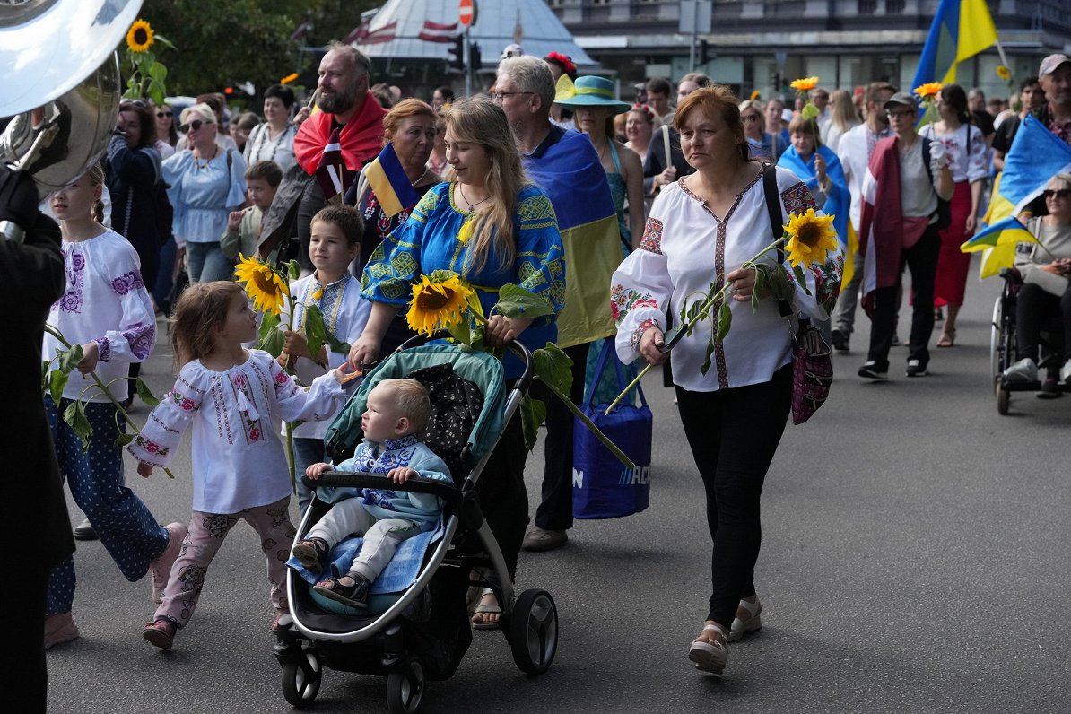 Ukrainas Neatkarības dienai veltīts pasākums un koncerts &quot;Vienoti Ukrainai&quot;