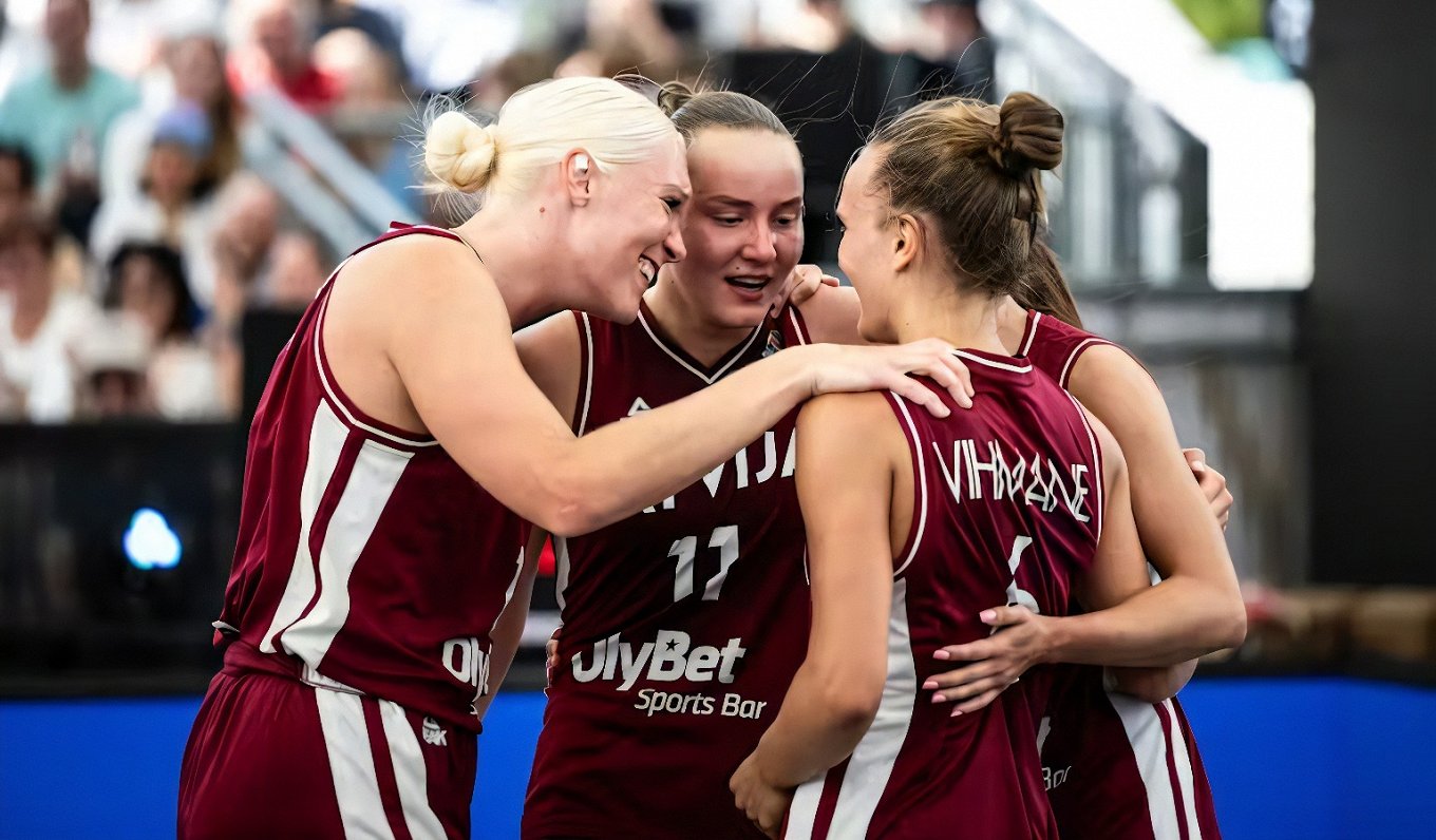 Latvijas sieviešu 3x3 basketbola izlase Eiropas kausa izcīņā