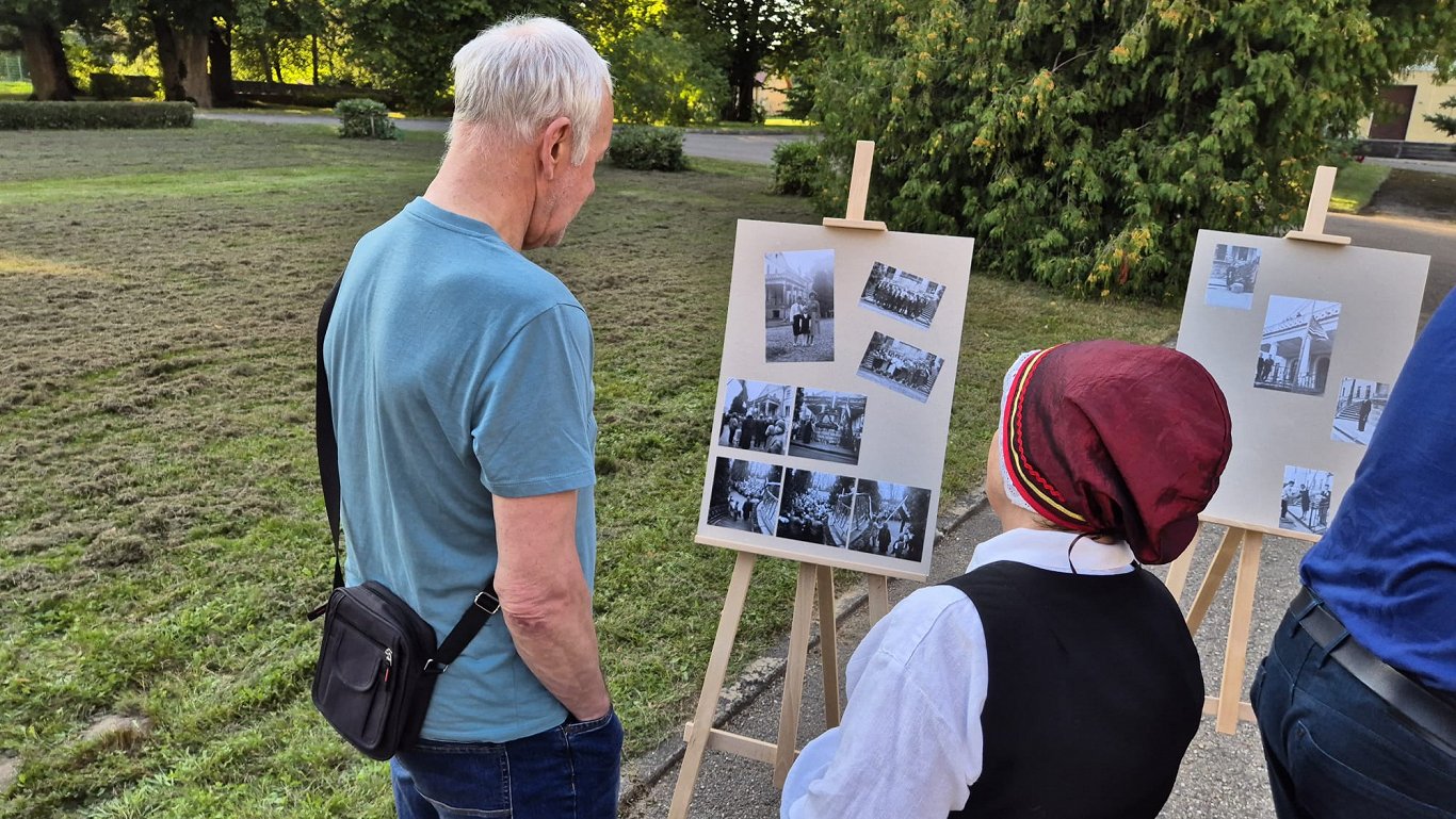 Seno fotogrāfiju izpēte Rudbāržu pagastā