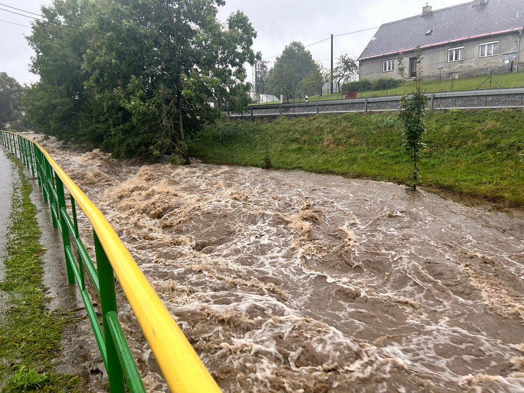 Čehijā gatavojas plūdiem