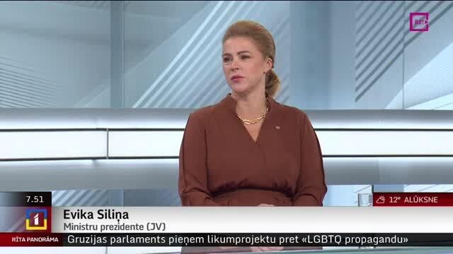 Premjerministre Selīna uzstāj, ka Latvijas koalīcija paliek stabila / Raksts