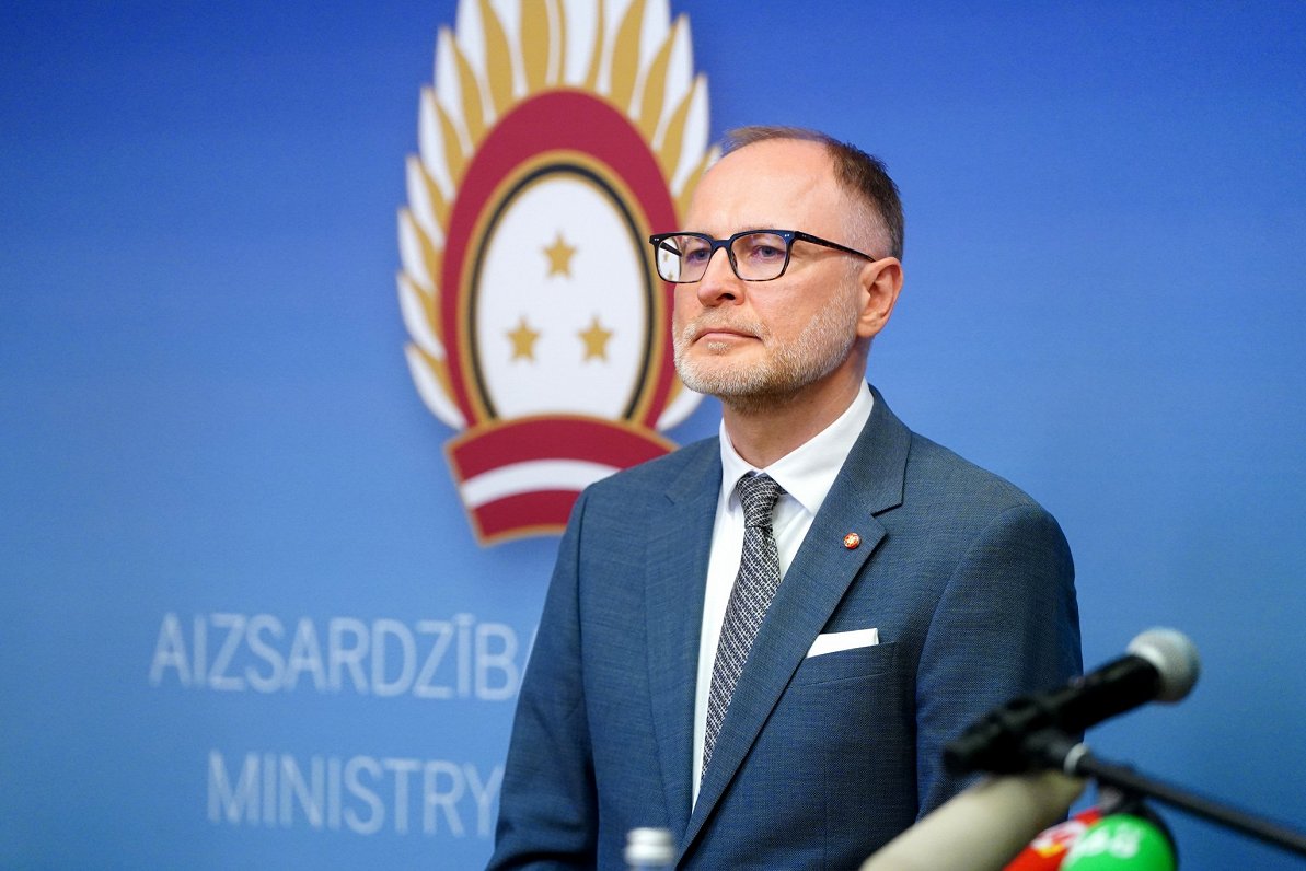 Latvijas aizsardzības ministrs Andris Sprūds