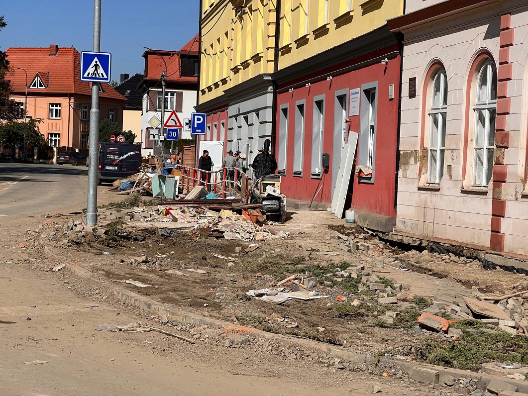 Čehijā pēc plūdiem daudzi nami ilgi būs neapdzīvojami