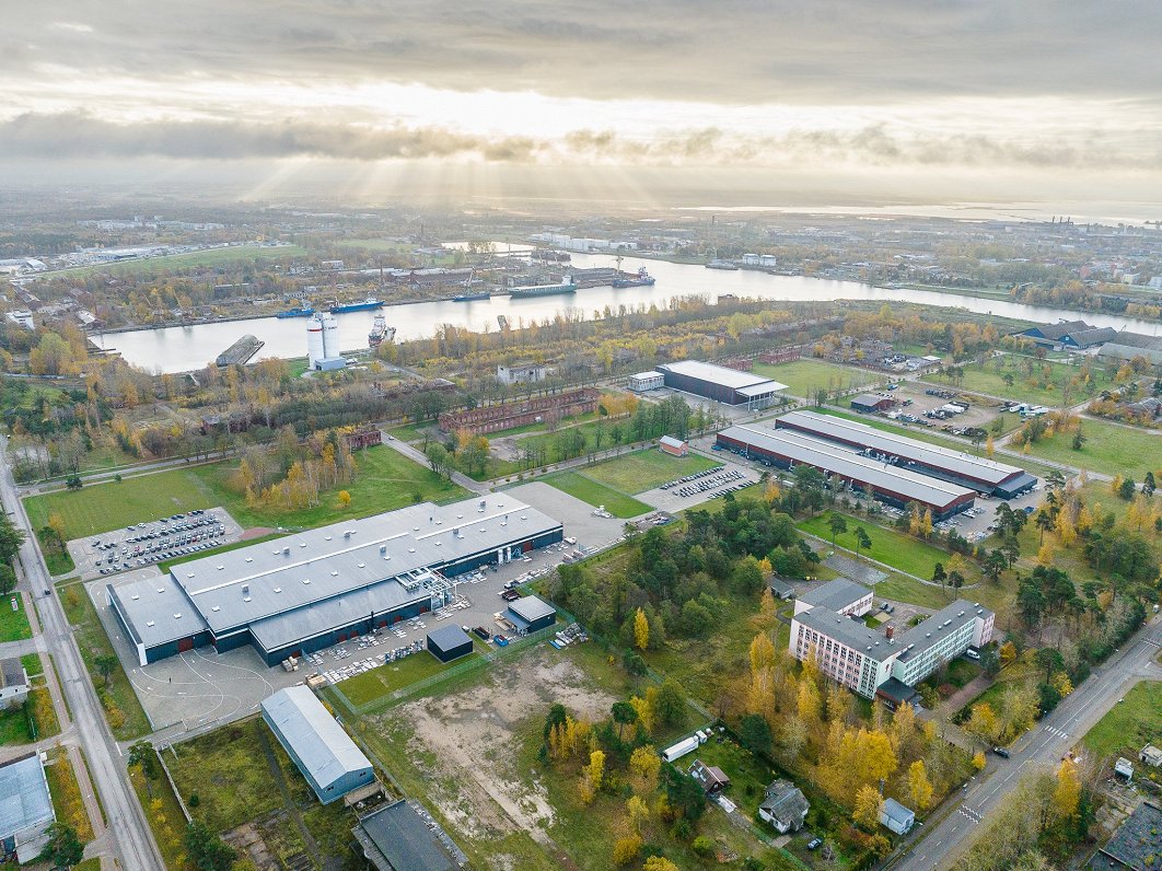 LSEZ &quot;Jensen Metal&quot; SIA Karostas industriālajā parkā.