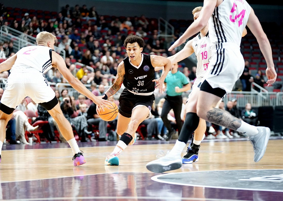 &quot;VEF Rīga&quot; un Bonnas &quot;Telekom Baskets&quot; spēle FIBA Čempionu līgā