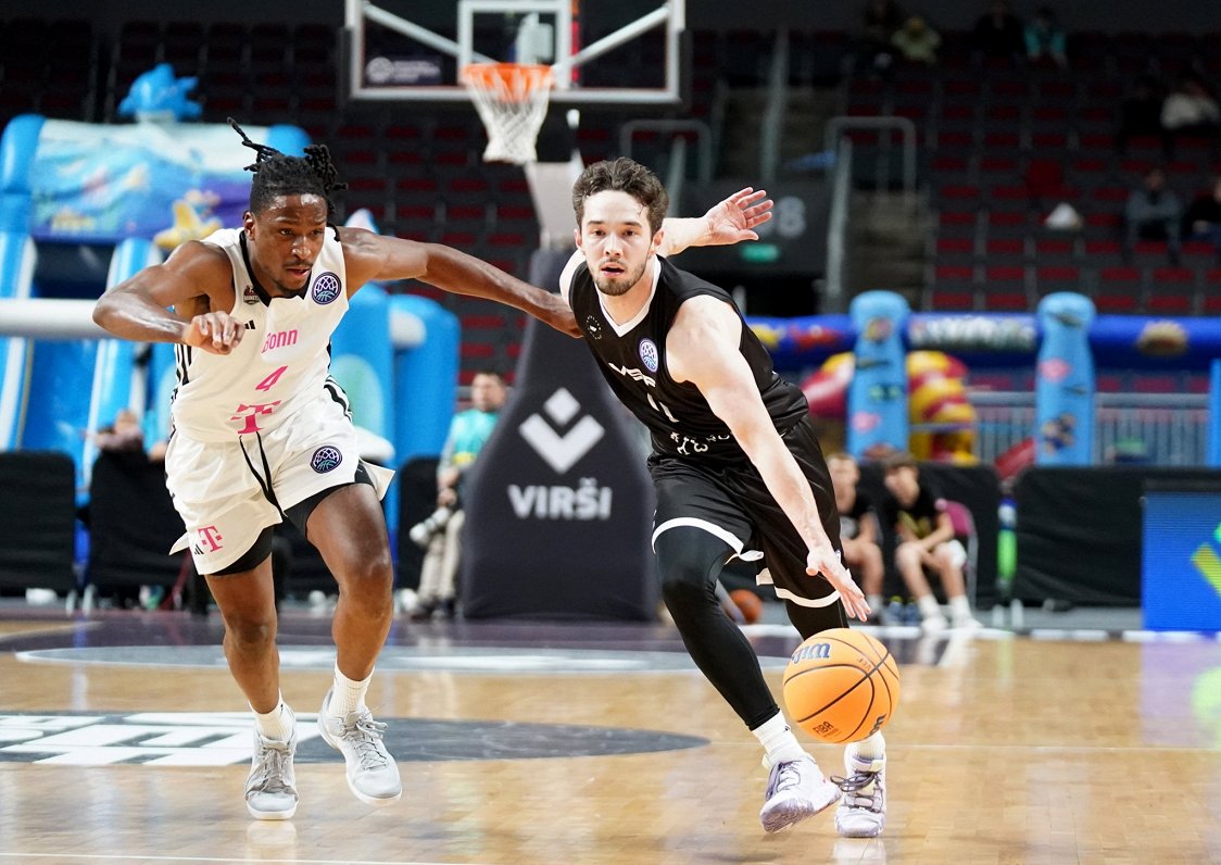 &quot;VEF Rīga&quot; un Bonnas &quot;Telekom Baskets&quot; spēle FIBA Čempionu līgā