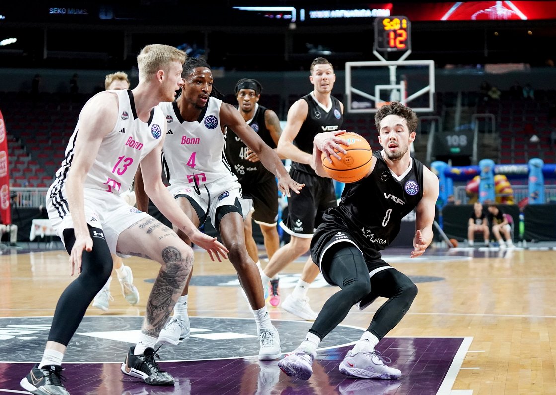 &quot;VEF Rīga&quot; un Bonnas &quot;Telekom Baskets&quot; spēle FIBA Čempionu līgā