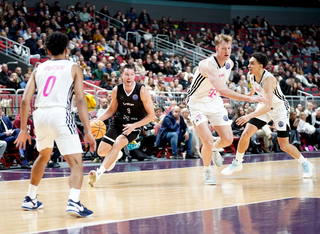 &quot;VEF Rīga&quot; un Bonnas &quot;Telekom Baskets&quot; spēle FIBA Čempionu līgā