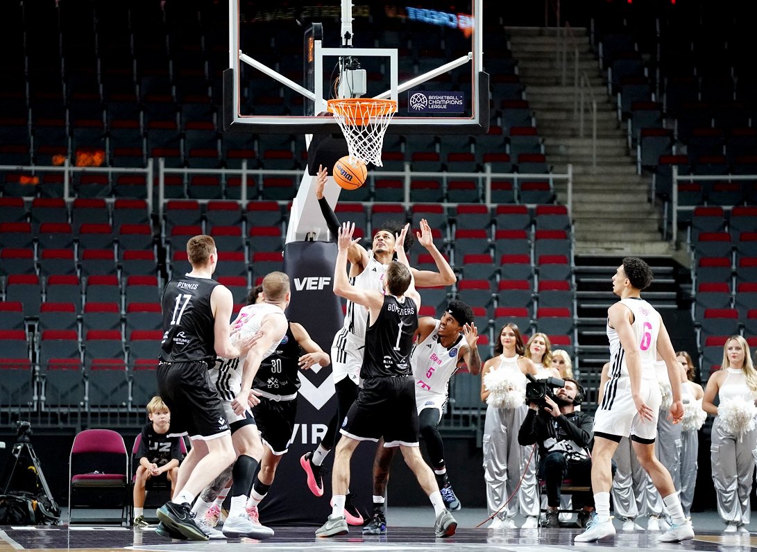 &quot;VEF Rīga&quot; un Bonnas &quot;Telekom Baskets&quot; spēle FIBA Čempionu līgā