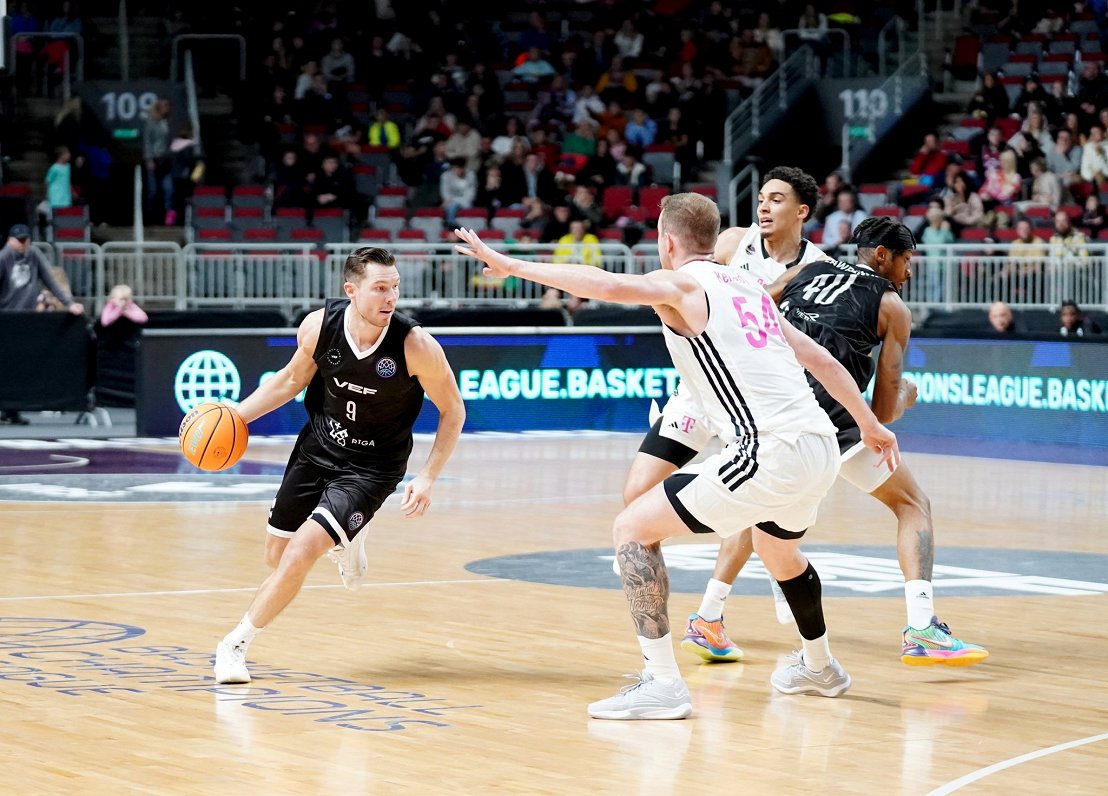 &quot;VEF Rīga&quot; un Bonnas &quot;Telekom Baskets&quot; spēle FIBA Čempionu līgā