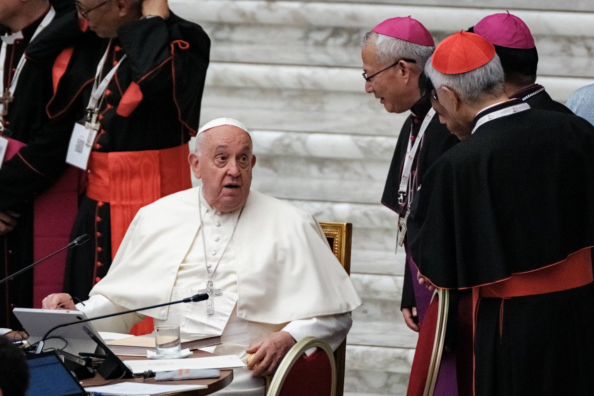 Pāvests Francisks Sinodes Ģenerālajā asamblejā