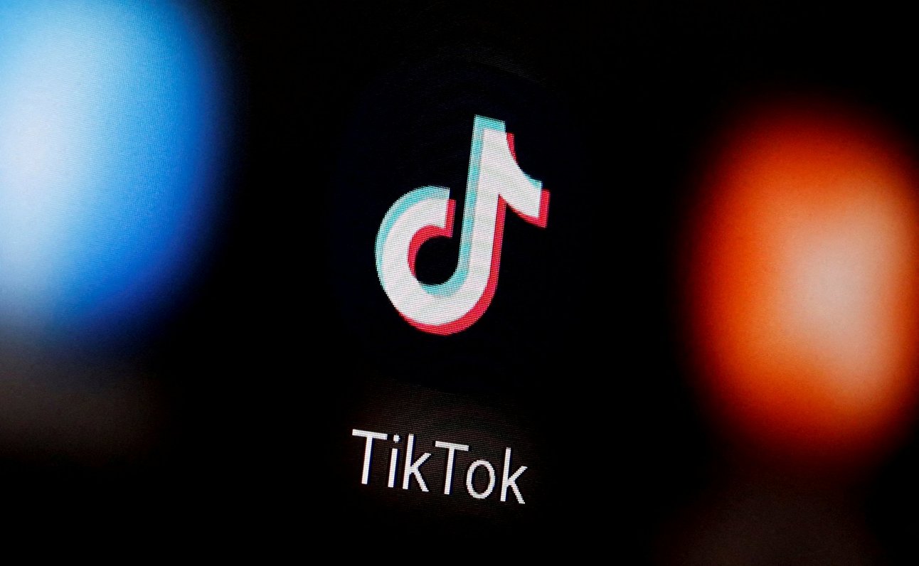 Lietotnes &quot;TikTok&quot; logotips