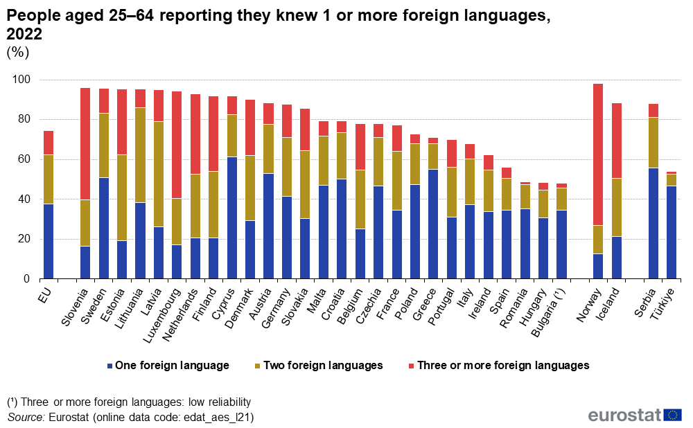 Foreign language skills