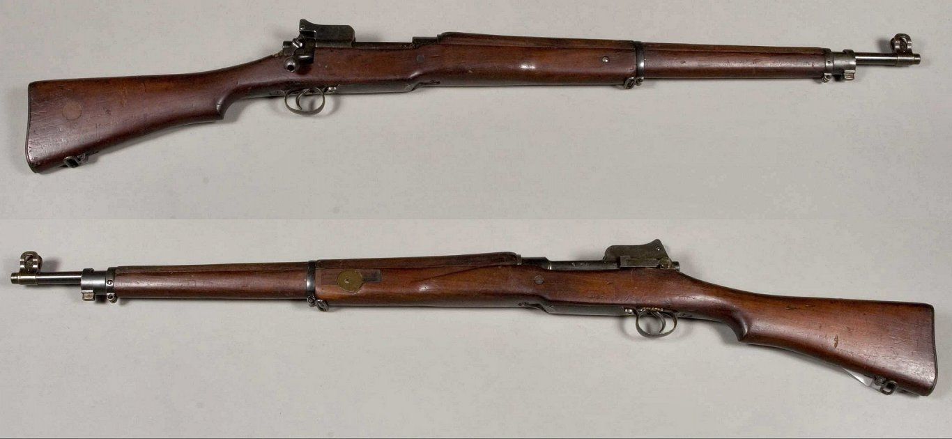 Angļu šautene “Enfield”, 1914. gada modelis.