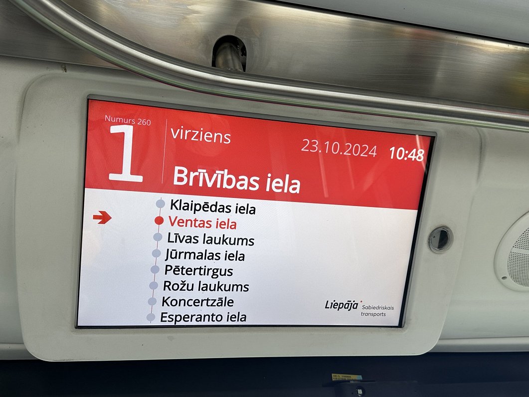 Liepājas sabiedriskais transports.