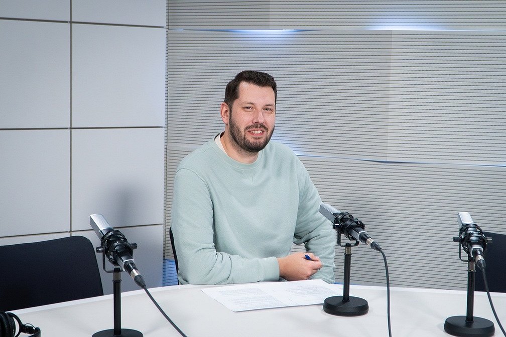 Latvijas Radio žurnālists Uldis Ķezberis