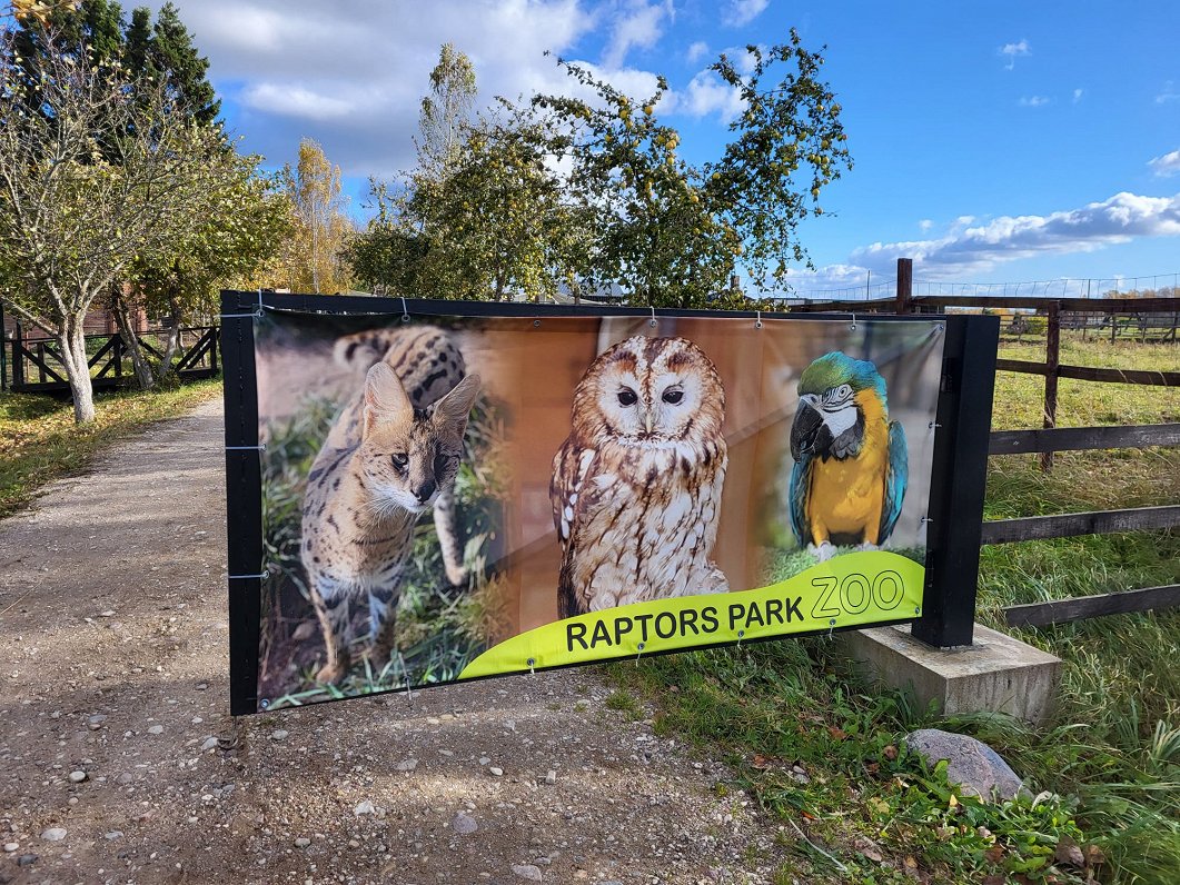 Plēsīgo dzīvnieku zooloģiskais dārzs &quot;Raptors park&quot; Latgalē.