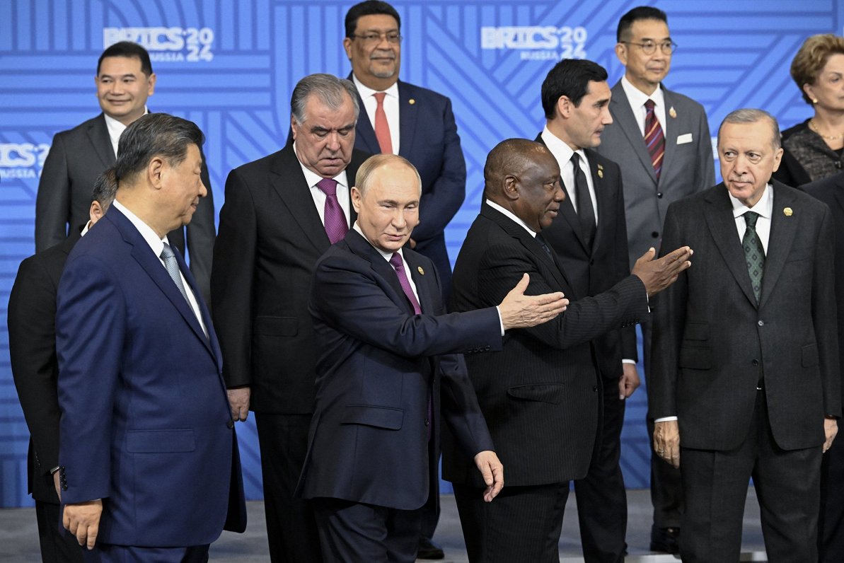 BRICS valstu līderu samits Krievijas pilsētā Kazaņā