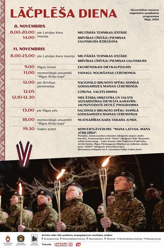 November 11 events in Rīga